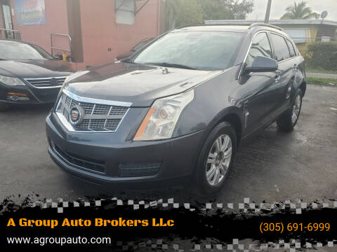 2010 Cadillac SRX for sale at A Group Auto Brokers LLc in Opa-Locka FL