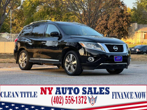 2015 Nissan Pathfinder for sale at NY AUTO SALES in Omaha NE