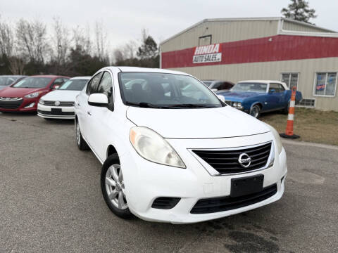 2014 Nissan Versa for sale at Kinda Auto Sales Inc in Clayton NC
