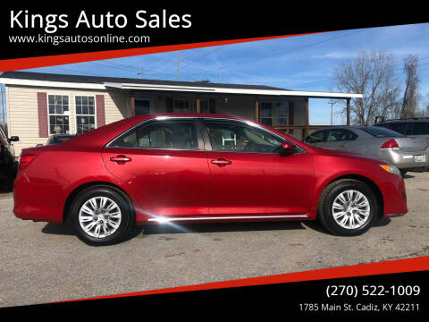 2012 Toyota Camry for sale at Kings Auto Sales in Cadiz KY