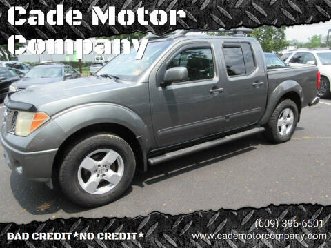 2006 Nissan Frontier for sale at Cade Motor Company in Lawrenceville NJ