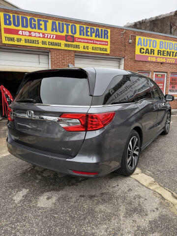 2018 Honda Odyssey Elite