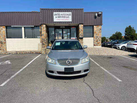 2012 Buick LaCrosse for sale at United Auto Sales and Service in Louisville KY
