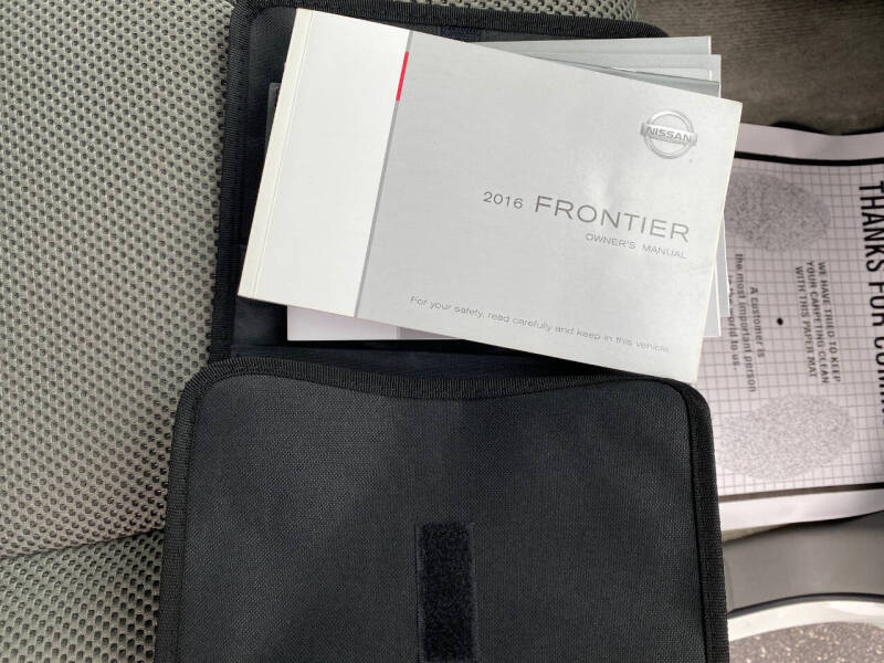2016 Nissan Frontier SV