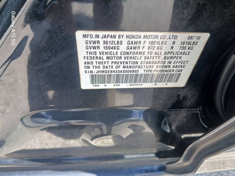 2010 Honda Fit