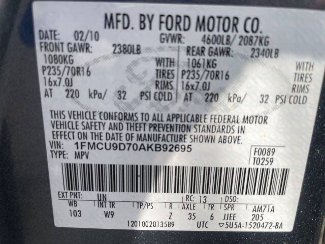 2010 Ford Escape XLT