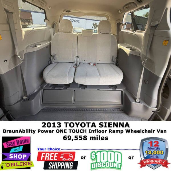2013 Toyota Sienna LE Mobility 7-Passenger