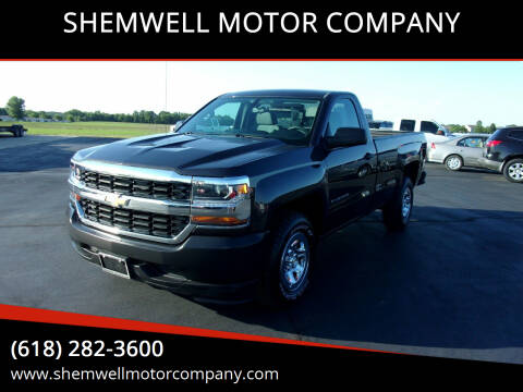 2016 Chevrolet Silverado 1500 for sale at SHEMWELL MOTOR COMPANY in Red Bud IL