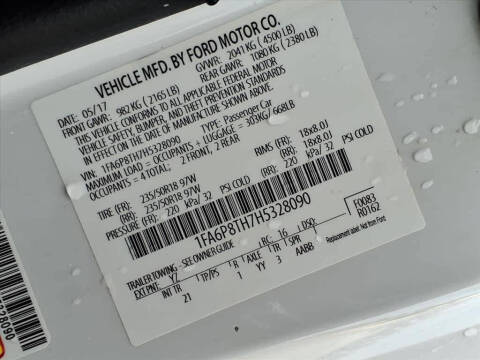 2017 Ford Mustang EcoBoost