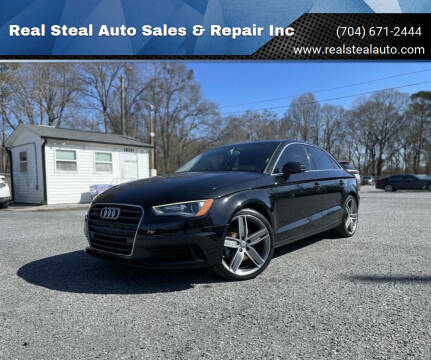 2015 Audi A3 for sale at Real Steal Auto Sales & Repair Inc in Gastonia NC