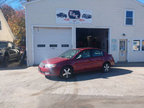 2007 Saturn Ion for sale at E & K Automotive in Derry NH