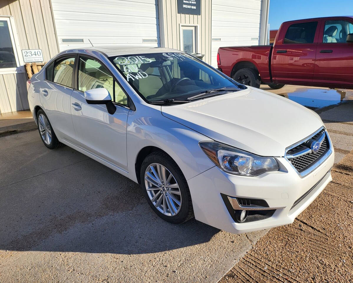 2015 Subaru Impreza for sale at LANDMARK AUTO GROUP LLC in Weston, NE