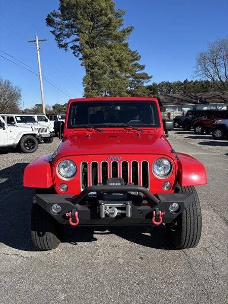 2016 Jeep Wrangler Sahara