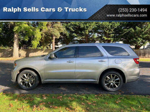 2018 Dodge Durango for sale at Ralph Sells Cars & Trucks in Puyallup WA