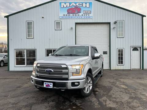 2015 Ford F-150 for sale at MACH MOTORS in Pease MN