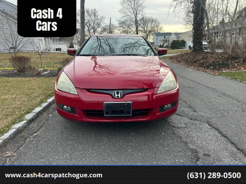 2003 Honda Accord for sale at Cash 4 Cars in Patchogue NY