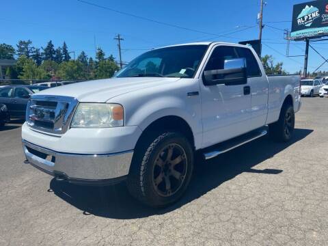 2008 Ford F-150 for sale at ALPINE MOTORS in Milwaukie OR