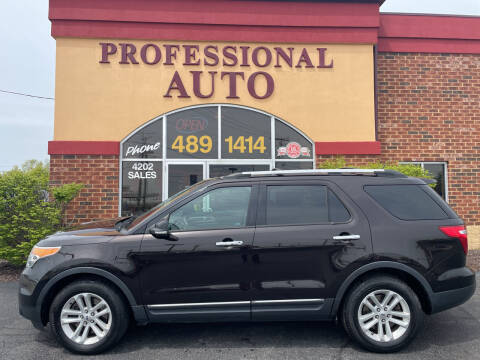 2013 Ford Explorer for sale at Professional Auto Sales & Service in Fort Wayne IN