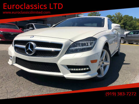 2013 Mercedes-Benz CLS for sale at Euroclassics LTD in Durham NC