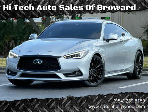 2020 Infiniti Q60 for sale at Hi Tech Auto Sales Of Broward in Hollywood FL