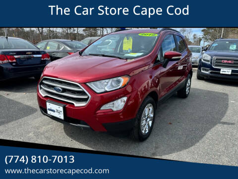 2019 Ford EcoSport for sale at The Car Store Cape Cod in Hyannis MA