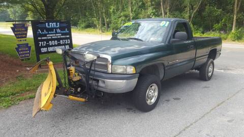 2002 Dodge Ram Pickup 2500 for sale at LMJ AUTO AND MUSCLE in York PA