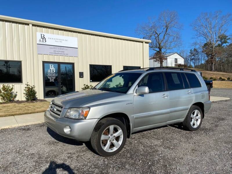 2004 Toyota Highlander for sale at B & B AUTO SALES INC in Odenville AL
