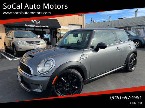 2010 MINI Cooper for sale at SoCal Auto Motors in Costa Mesa CA