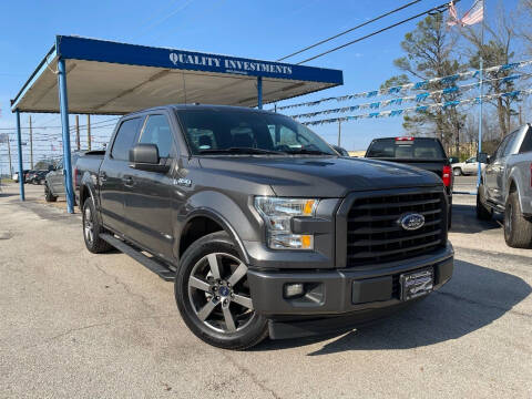 2017 Ford F-150 for sale at Quality Investments in Tyler TX