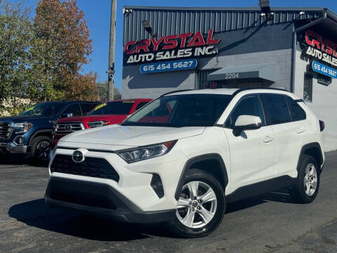 2021 Toyota RAV4 for sale at Crystal Auto Sales Inc in Nashville TN