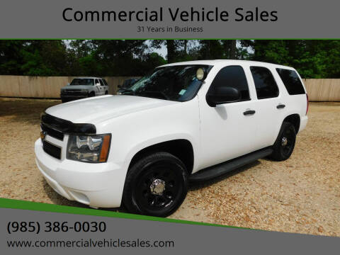 2013 Chevrolet Tahoe for sale at Commercial Vehicle Sales in Ponchatoula LA