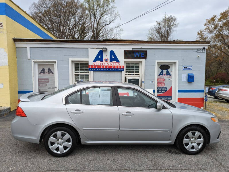 2010 Kia Optima for sale at A&A Auto Sales llc in Fuquay Varina NC