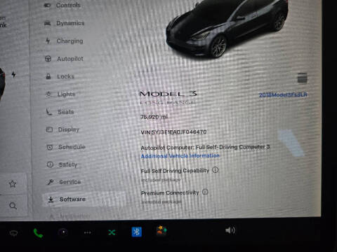 2018 Tesla Model 3 Long Range