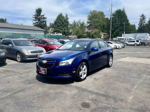 2013 Chevrolet Cruze for sale at Apex Motors Inc. in Tacoma WA