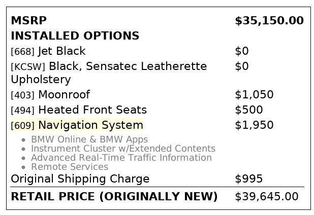 2016 BMW 3 Series 320i xDrive