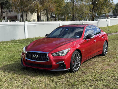 2019 Infiniti Q50 Red Sport 400