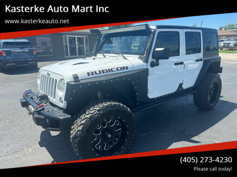 2014 Jeep Wrangler Unlimited for sale at Kasterke Auto Mart Inc in Shawnee OK