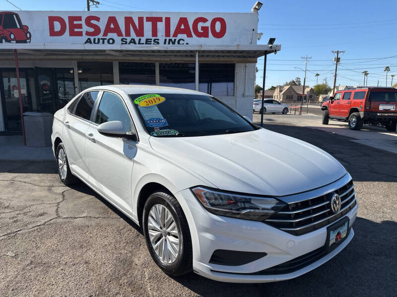 2019 Volkswagen Jetta for sale at DESANTIAGO AUTO SALES in Yuma AZ