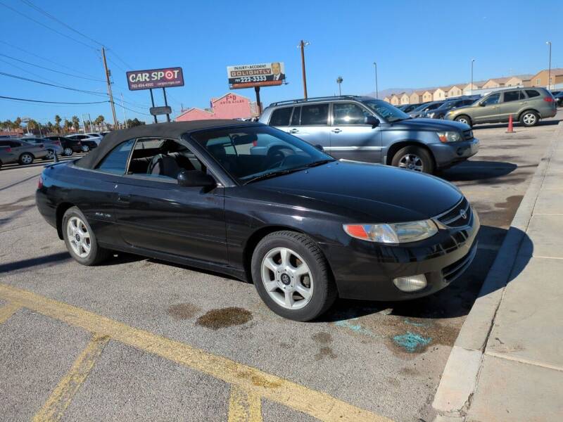 2001 Toyota Camry Solara for sale at Car Spot in Las Vegas NV