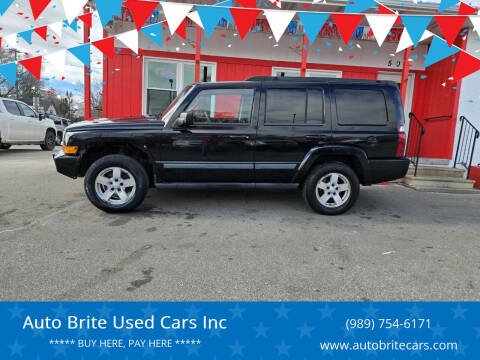 2008 Jeep Commander for sale at Auto Brite Used Cars Inc in Saginaw MI