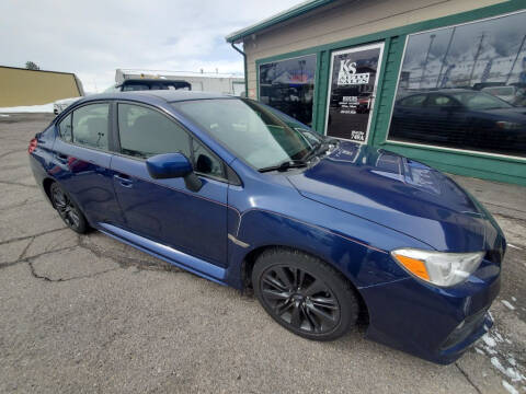 2015 Subaru WRX for sale at K & S Auto Sales in Smithfield UT