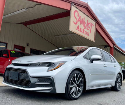2020 Toyota Corolla for sale at Sandlot Autos in Tyler TX