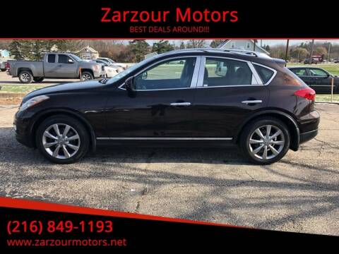 2008 Infiniti EX35 for sale at Zarzour Motors in Chesterland OH