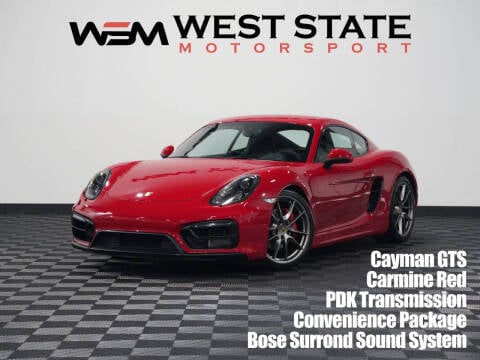 2016 Porsche Cayman for sale at WEST STATE MOTORSPORT in Federal Way WA