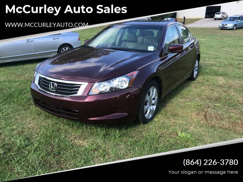 2008 Honda Accord for sale at McCurley Auto Sales in Anderson SC