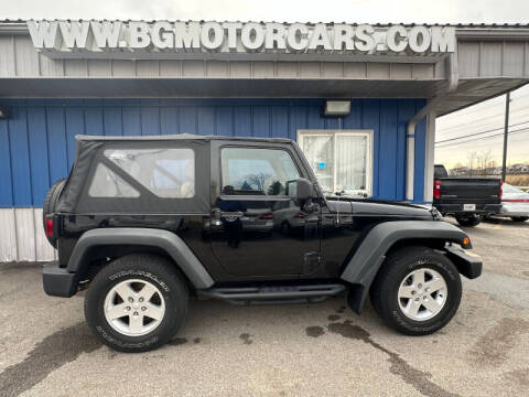 2010 Jeep Wrangler for sale at BG MOTOR CARS in Naperville IL
