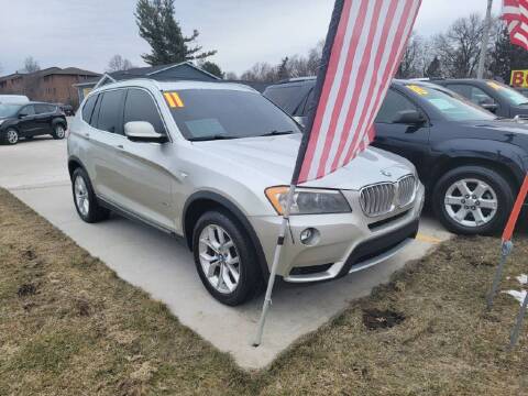 2011 BMW X3 for sale at Bowar & Son Auto LLC in Janesville WI