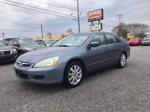 2007 Honda Accord for sale at Autohaus of Greensboro in Greensboro NC