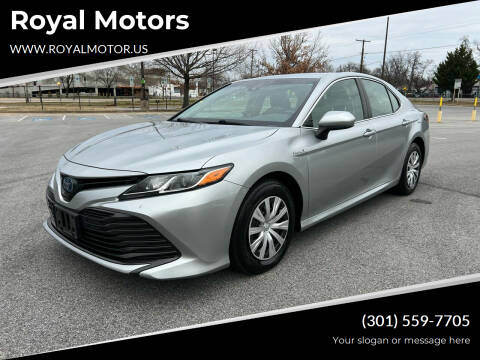 2018 toyota camry on sale hybrid for sale