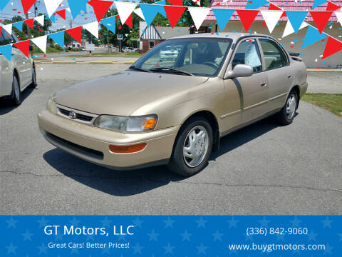 1996 Toyota Corolla for sale at GT Motors, LLC in Elkin NC